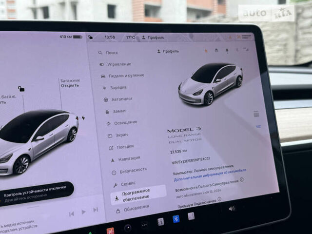 Тесла Модель 3, об'ємом двигуна 0 л та пробігом 27 тис. км за 27950 $, фото 13 на Automoto.ua