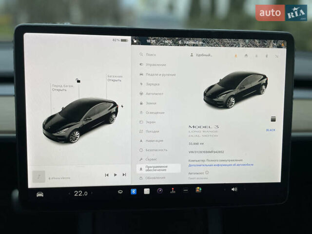 Тесла Модель 3, объемом двигателя 0 л и пробегом 34 тыс. км за 27000 $, фото 13 на Automoto.ua