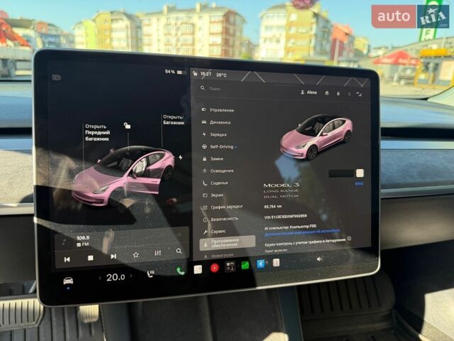 Тесла Модель 3, объемом двигателя 0 л и пробегом 65 тыс. км за 20999 $, фото 21 на Automoto.ua