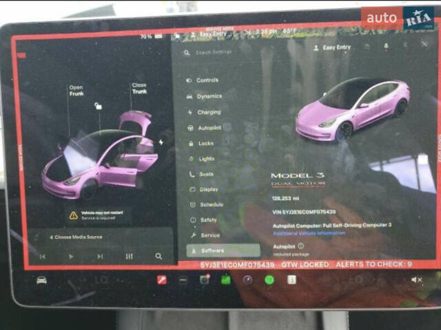 Тесла Модель 3, объемом двигателя 0 л и пробегом 128 тыс. км за 15000 $, фото 8 на Automoto.ua
