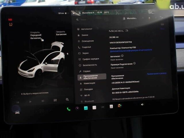 Тесла Модель 3, объемом двигателя 0 л и пробегом 33 тыс. км за 20999 $, фото 19 на Automoto.ua