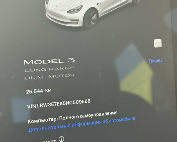 Тесла Модель 3, объемом двигателя 0 л и пробегом 25 тыс. км за 23990 $, фото 7 на Automoto.ua