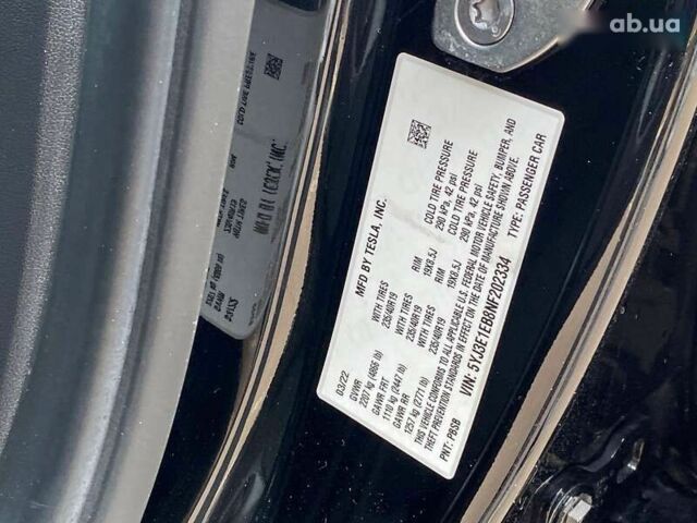 Тесла Модель 3, объемом двигателя 0 л и пробегом 44 тыс. км за 25500 $, фото 24 на Automoto.ua