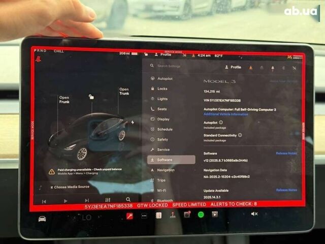 Тесла Модель 3, объемом двигателя 0 л и пробегом 216 тыс. км за 13900 $, фото 6 на Automoto.ua