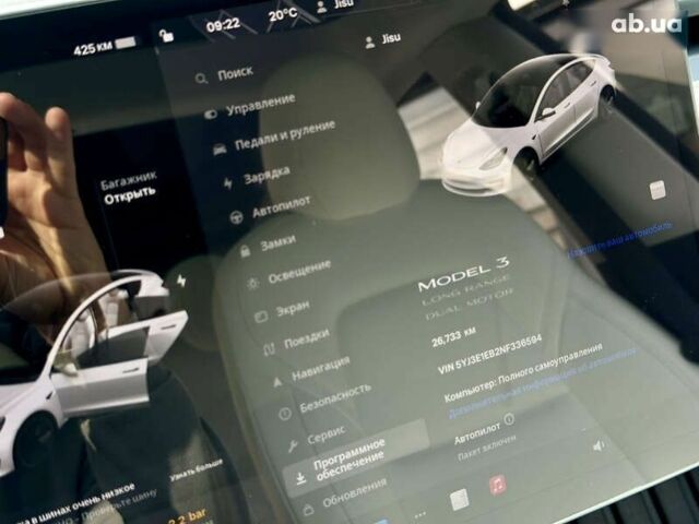 Тесла Модель 3, объемом двигателя 0 л и пробегом 26 тыс. км за 22900 $, фото 20 на Automoto.ua