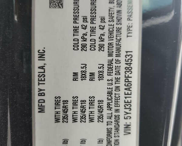 Тесла Модель 3, об'ємом двигуна 0 л та пробігом 90 тис. км за 11000 $, фото 8 на Automoto.ua