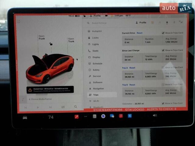 Тесла Модель 3, об'ємом двигуна 0 л та пробігом 58 тис. км за 9400 $, фото 8 на Automoto.ua