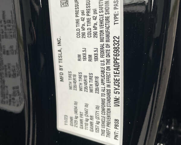 Тесла Модель 3, об'ємом двигуна 0 л та пробігом 19 тис. км за 20999 $, фото 20 на Automoto.ua