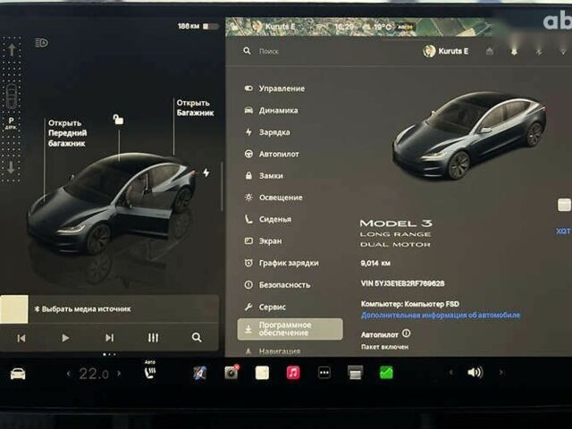Тесла Модель 3, об'ємом двигуна 0 л та пробігом 9 тис. км за 33500 $, фото 12 на Automoto.ua