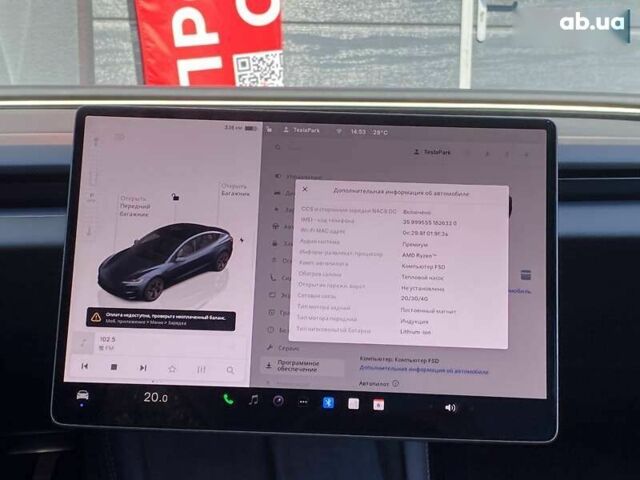 Тесла Модель 3, об'ємом двигуна 0 л та пробігом 6 тис. км за 39999 $, фото 23 на Automoto.ua