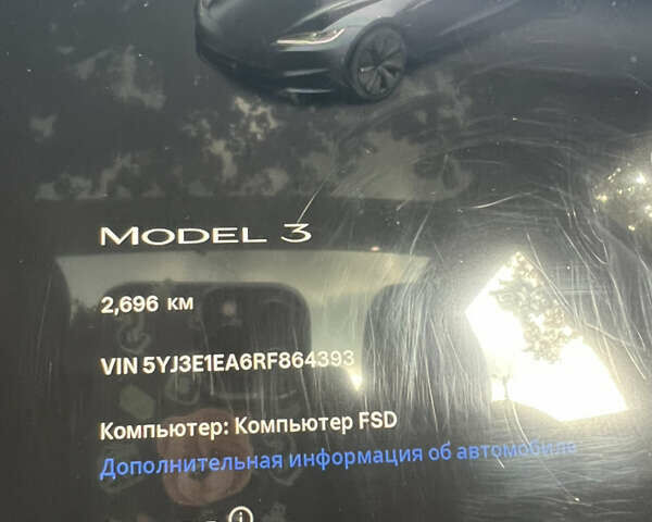 Тесла Модель 3 2024 у Львові на Automoto.ua Тесла Модель 3, об'ємом двигуна 0 л та пробігом 3 тис. км за 28500 $, фото 12 на Automoto.ua