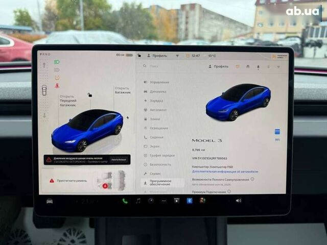 Тесла Модель 3, объемом двигателя 0 л и пробегом 8 тыс. км за 24900 $, фото 6 на Automoto.ua