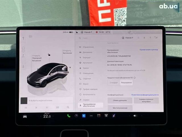 Тесла Модель 3, объемом двигателя 0 л и пробегом 19 тыс. км за 26999 $, фото 22 на Automoto.ua