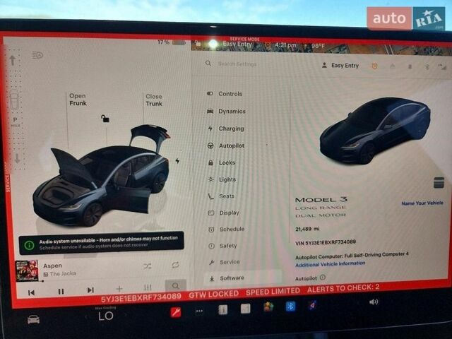 Тесла Модель 3, объемом двигателя 0 л и пробегом 34 тыс. км за 11000 $, фото 8 на Automoto.ua