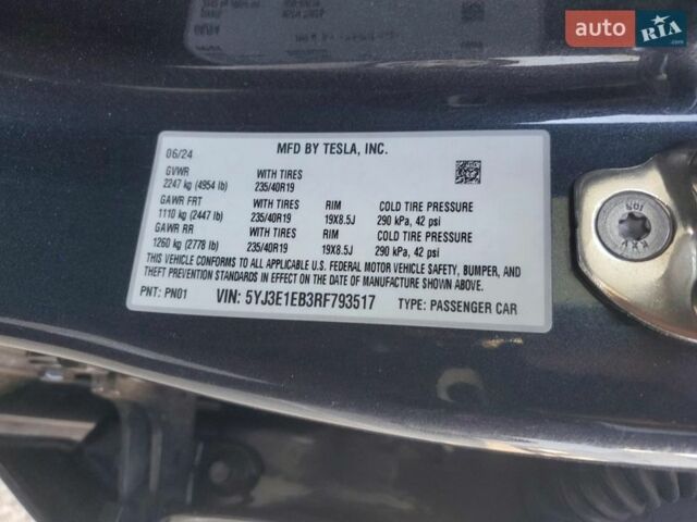 Тесла Модель 3, об'ємом двигуна 0 л та пробігом 62 тис. км за 10000 $, фото 11 на Automoto.ua