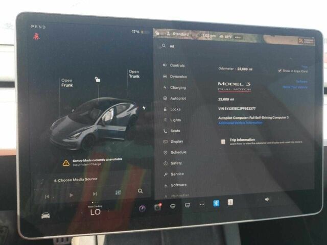 Сірий Тесла Модель 3, об'ємом двигуна 0 л та пробігом 37 тис. км за 8000 $, фото 8 на Automoto.ua