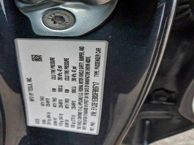 Сірий Тесла Модель 3, об'ємом двигуна 0 л та пробігом 28 тис. км за 9400 $, фото 11 на Automoto.ua