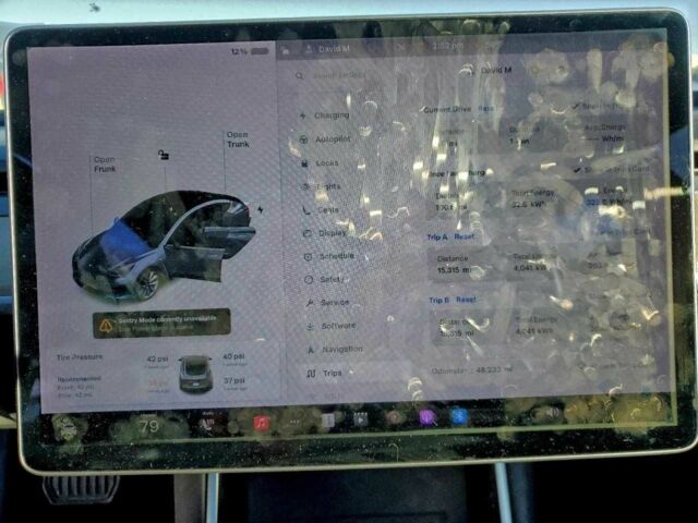 Сірий Тесла Модель 3, об'ємом двигуна 0 л та пробігом 48 тис. км за 3500 $, фото 8 на Automoto.ua