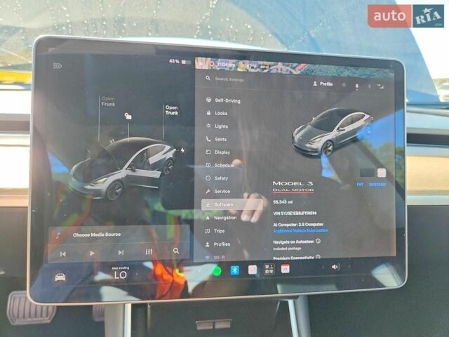 Сірий Тесла Модель 3, об'ємом двигуна 0 л та пробігом 94 тис. км за 4500 $, фото 8 на Automoto.ua