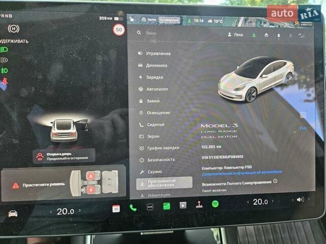 Тесла Модель 3 2018 у Львові на Automoto.ua Сірий Тесла Модель 3, об'ємом двигуна 0 л та пробігом 102 тис. км за 19000 $, фото 11 на Automoto.ua
