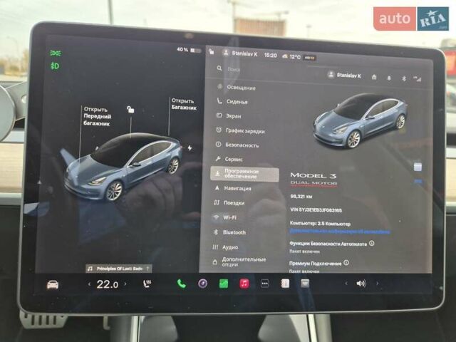 Сірий Тесла Модель 3, об'ємом двигуна 0 л та пробігом 98 тис. км за 19999 $, фото 20 на Automoto.ua