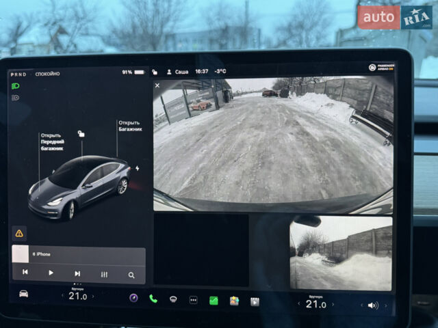 Сірий Тесла Модель 3, об'ємом двигуна 0 л та пробігом 98 тис. км за 13500 $, фото 14 на Automoto.ua