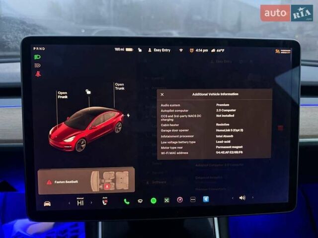 Серый Тесла Модель 3, объемом двигателя 0 л и пробегом 133 тыс. км за 12400 $, фото 15 на Automoto.ua