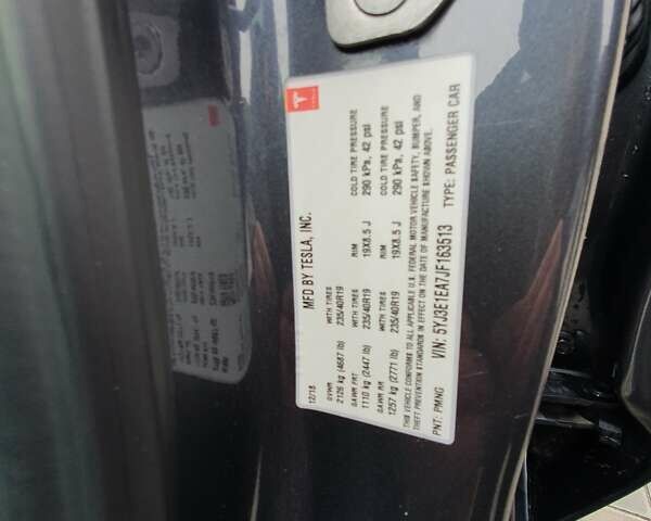 Серый Тесла Модель 3, объемом двигателя 0 л и пробегом 140 тыс. км за 16500 $, фото 18 на Automoto.ua