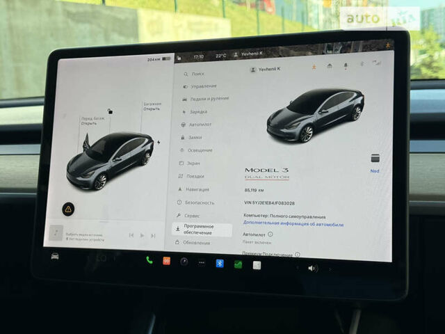 Серый Тесла Модель 3, объемом двигателя 0 л и пробегом 86 тыс. км за 21999 $, фото 48 на Automoto.ua