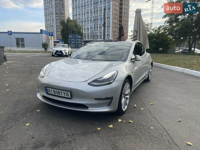 Серый Тесла Модель 3, объемом двигателя 0 л и пробегом 136 тыс. км за 19400 $, фото 1 на Automoto.ua