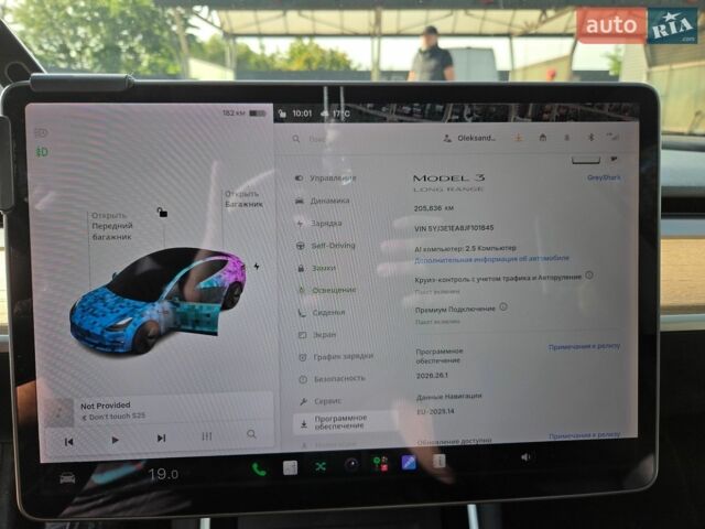 Сірий Тесла Модель 3, об'ємом двигуна 0 л та пробігом 206 тис. км за 17500 $, фото 11 на Automoto.ua