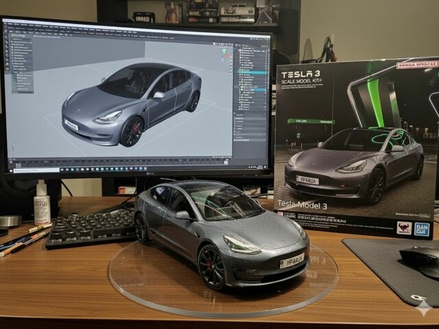 Серый Тесла Модель 3, объемом двигателя 0 л и пробегом 95 тыс. км за 22000 $, фото 2 на Automoto.ua