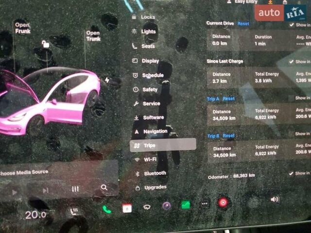Серый Тесла Модель 3, объемом двигателя 0 л и пробегом 88 тыс. км за 2900 $, фото 8 на Automoto.ua