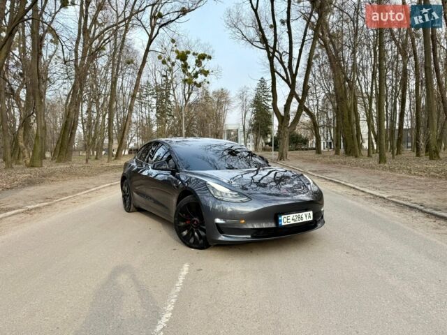 Сірий Тесла Модель 3, об'ємом двигуна 0 л та пробігом 95 тис. км за 17499 $, фото 1 на Automoto.ua