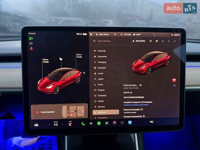 Серый Тесла Модель 3, объемом двигателя 0 л и пробегом 133 тыс. км за 12400 $, фото 14 на Automoto.ua