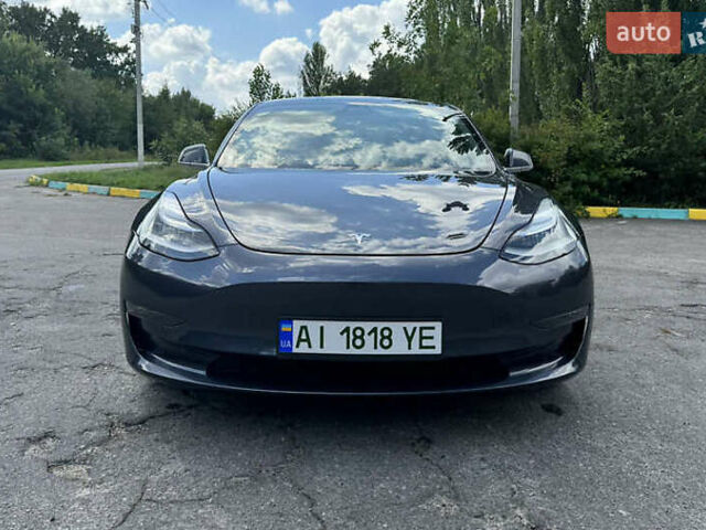 Сірий Тесла Модель 3, об'ємом двигуна 0 л та пробігом 80 тис. км за 14600 $, фото 1 на Automoto.ua