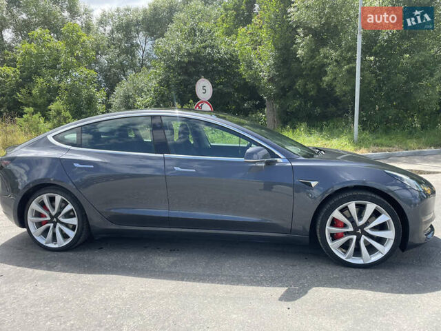 Сірий Тесла Модель 3, об'ємом двигуна 0 л та пробігом 46 тис. км за 25900 $, фото 2 на Automoto.ua
