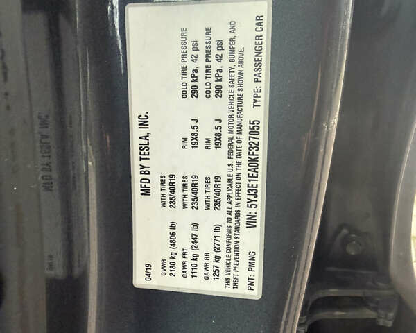 Сірий Тесла Модель 3, об'ємом двигуна 0 л та пробігом 209 тис. км за 17000 $, фото 35 на Automoto.ua