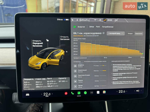 Сірий Тесла Модель 3, об'ємом двигуна 0 л та пробігом 187 тис. км за 17000 $, фото 8 на Automoto.ua