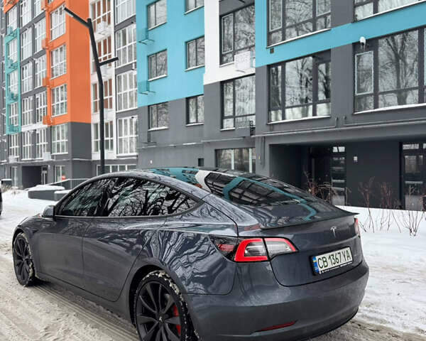 Серый Тесла Модель 3, объемом двигателя 0 л и пробегом 117 тыс. км за 20000 $, фото 4 на Automoto.ua