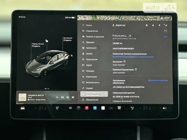 Сірий Тесла Модель 3, об'ємом двигуна 0 л та пробігом 119 тис. км за 23999 $, фото 9 на Automoto.ua