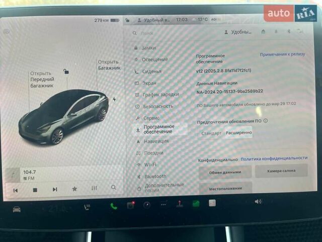Сірий Тесла Модель 3, об'ємом двигуна 0 л та пробігом 157 тис. км за 19000 $, фото 17 на Automoto.ua