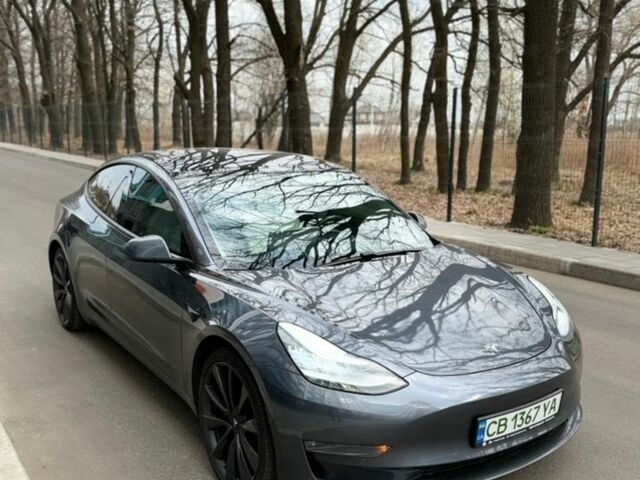 Сірий Тесла Модель 3, об'ємом двигуна 0 л та пробігом 117 тис. км за 18500 $, фото 2 на Automoto.ua
