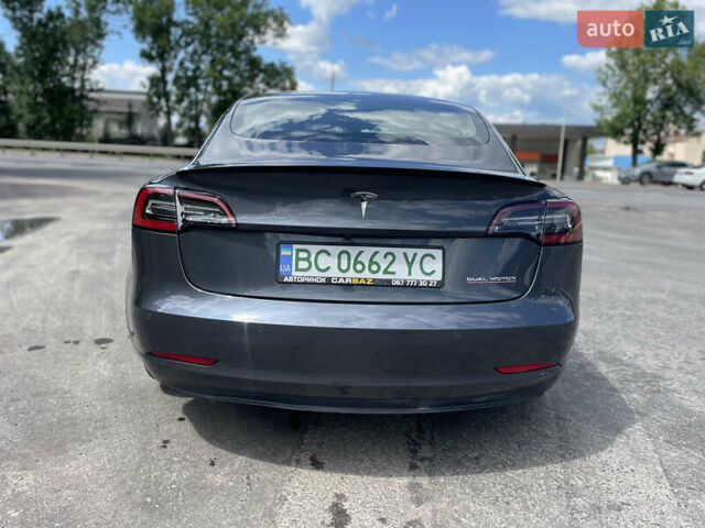 Сірий Тесла Модель 3, об'ємом двигуна 0 л та пробігом 46 тис. км за 25900 $, фото 5 на Automoto.ua