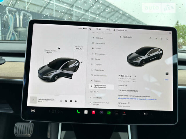 Сірий Тесла Модель 3, об'ємом двигуна 0 л та пробігом 85 тис. км за 24850 $, фото 5 на Automoto.ua
