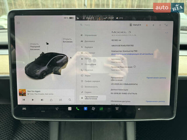 Сірий Тесла Модель 3, об'ємом двигуна 0 л та пробігом 62 тис. км за 17400 $, фото 33 на Automoto.ua