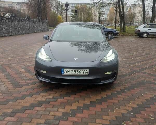 Серый Тесла Модель 3, объемом двигателя 0 л и пробегом 117 тыс. км за 18950 $, фото 8 на Automoto.ua