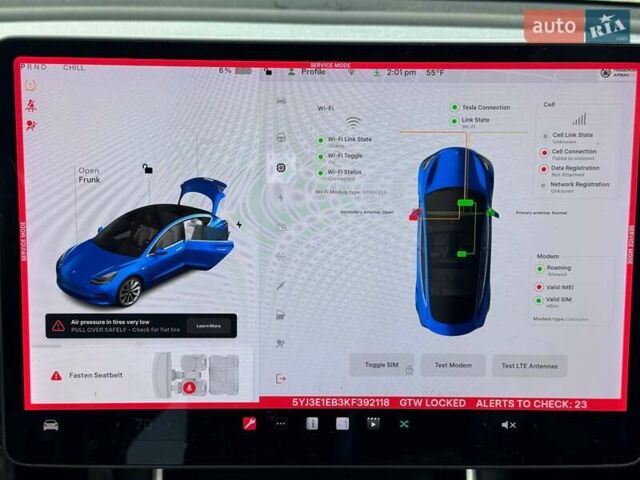 Сірий Тесла Модель 3, об'ємом двигуна 0 л та пробігом 174 тис. км за 11200 $, фото 16 на Automoto.ua