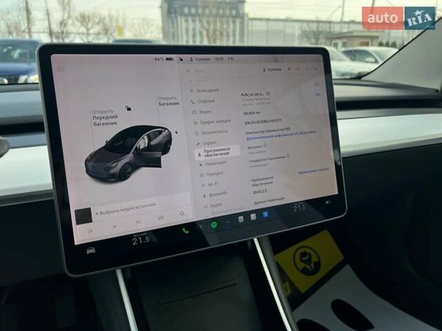 Серый Тесла Модель 3, объемом двигателя 0 л и пробегом 88 тыс. км за 22900 $, фото 15 на Automoto.ua