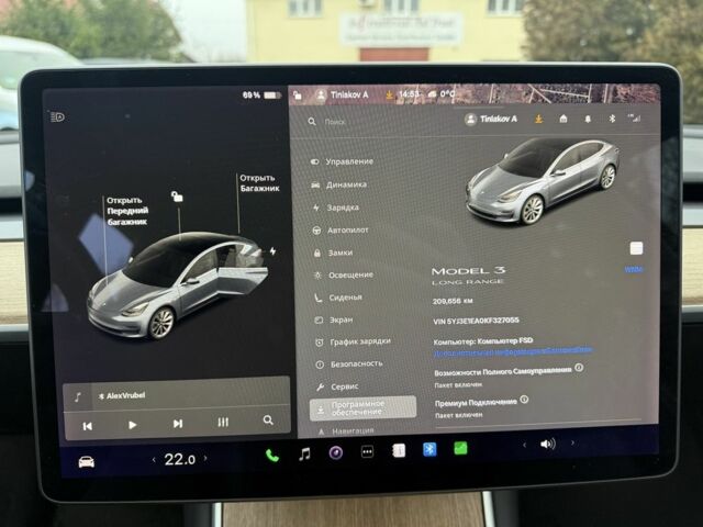 Сірий Тесла Модель 3, об'ємом двигуна 0 л та пробігом 212 тис. км за 15500 $, фото 6 на Automoto.ua